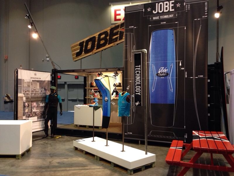 Jobe leaves a lasting impression at Surf Expo 2014